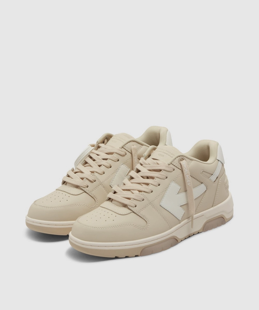 Off White Out of office leather sneaker